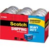 Scotch Packaging Tape, Cabinet, 1.88"x54.6 Yds, 18 Rolls/PK, CL 18PK MMM385018CP
